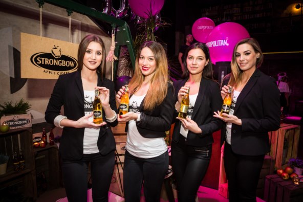 Na Cosmo partyju Strongbow se nije ispuštao iz ruku