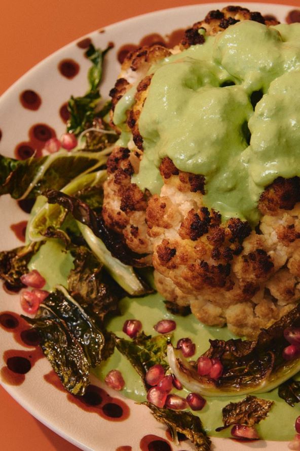 Recept za pečenu cvjetaču s tahini umakom