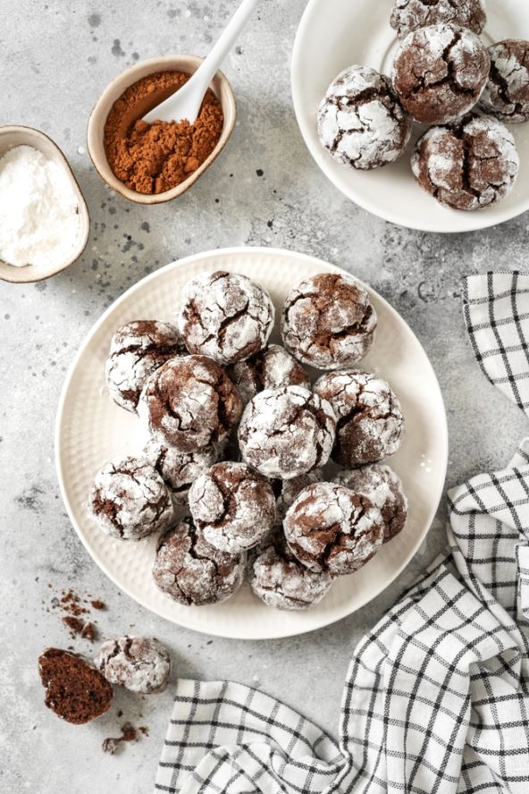 Recept za pripremu čokoladnih raspuknutih keksa