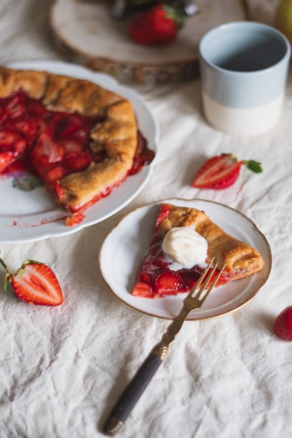 Recept za pripremu galette s jagodama