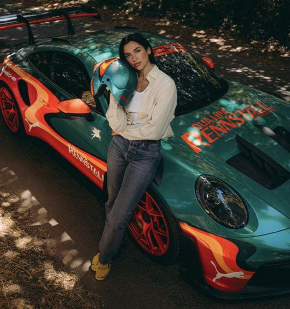 Dua Lipa dizajnirala model Porsche automobila