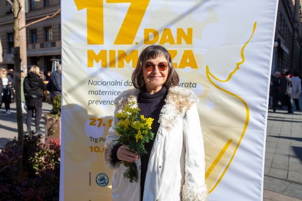  Održan 17 Dan mimoza i Nacionalni dan protiv raka vrata maternice