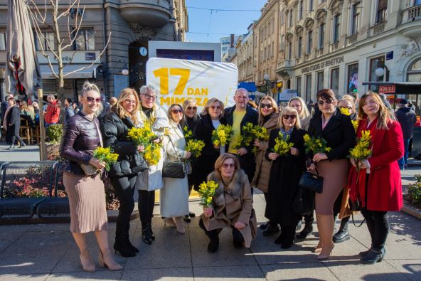  Održan 17 Dan mimoza i Nacionalni dan protiv raka vrata maternice