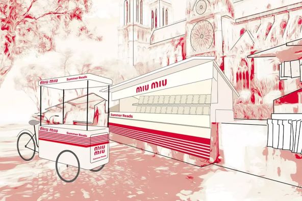 Miu Miu predstavlja projekt Summer Reads i atraktivne knjige