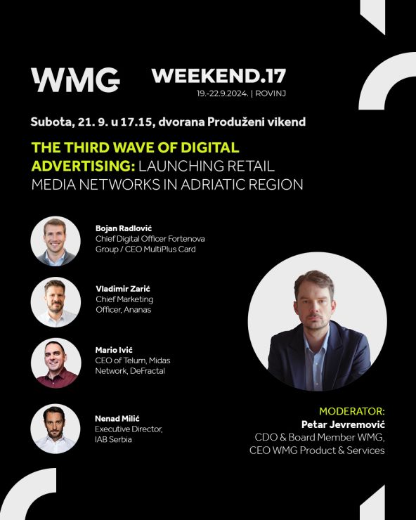Panel o evoluciji Retail Media Networka na Weekend Media Festivalu 2024