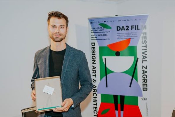 Dodijeljene nagrade filmovima filmskog festivala  DA2 Zagreb Design, Art & Architecture