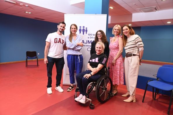 Predstavljen projekt Hodajmo za one koji ne mogu - 100 km u 24 sata