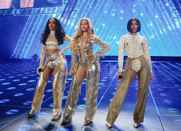 Destinys Child na Beyonceinom koncertu