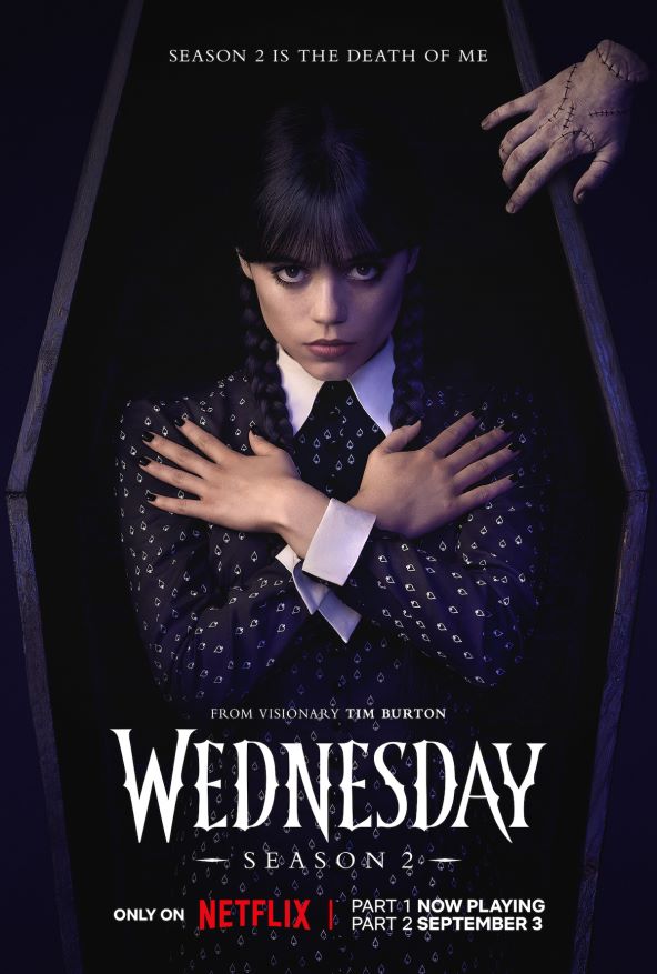 Dostupna je druga sezona serije Wednesday u kojoj glumi i Lady Gaga