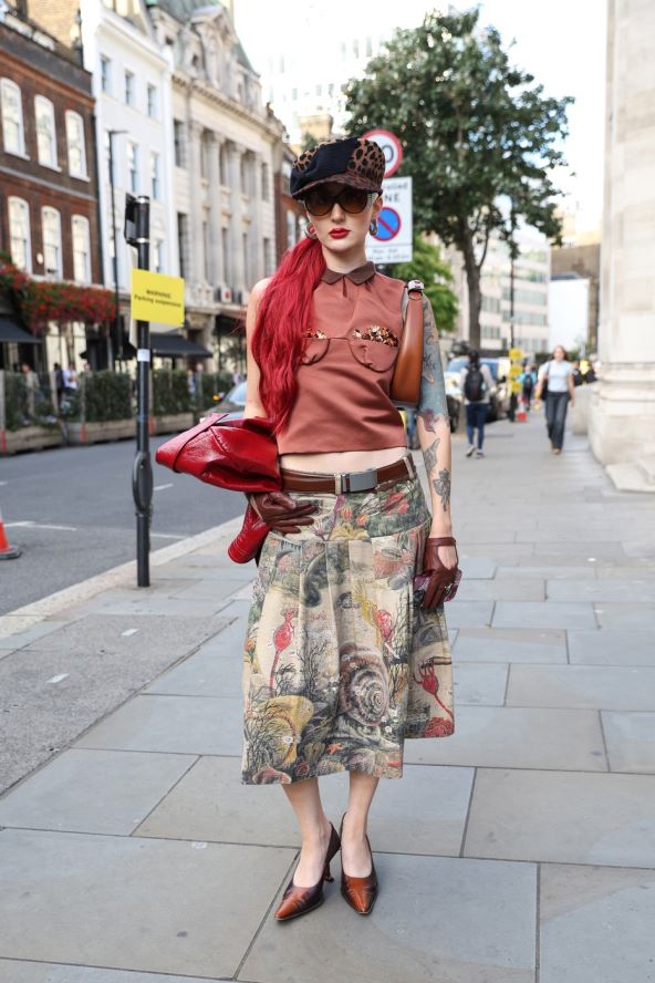 London Fashion Week SS26 street style