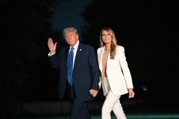 Melania i Donald Trump