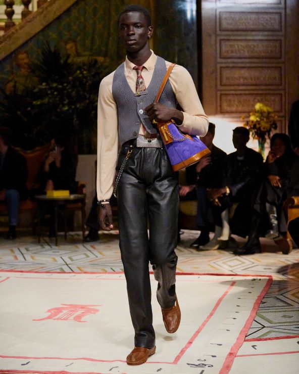 Versace SS26 Dario Vitale debi Milano