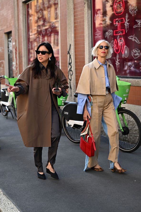 Milano Tjedan mode SS26 street style