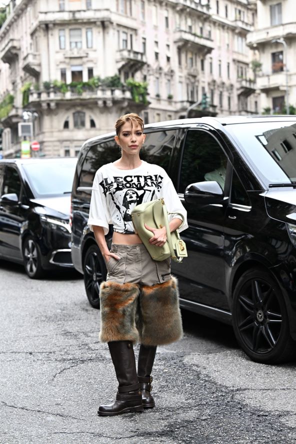 Milano Tjedan mode SS26 street style