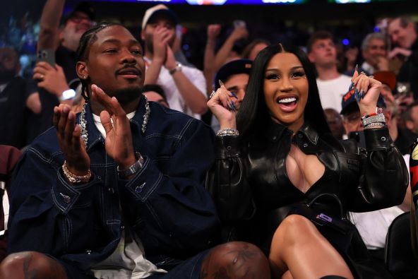Stefon Diggs Cardi B