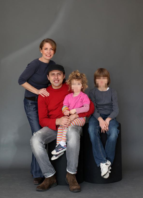 Davor Sučić (Sejo Sexon) s obitelji