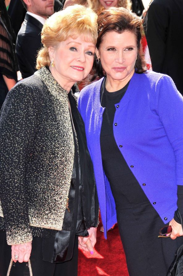 Debbie Reynolds i Carrie Fisher