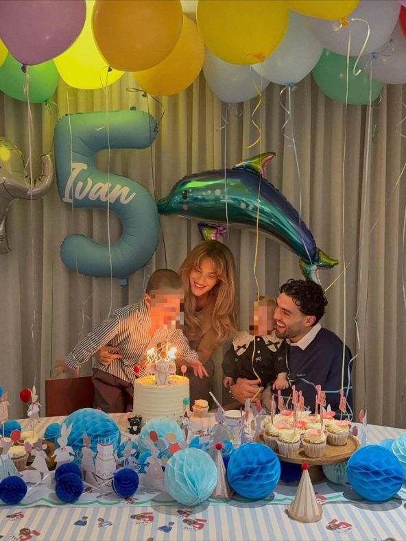 Izabel i Mateo Kovačić s djecom