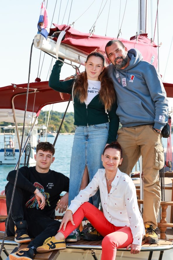 David Skoko s obitelji