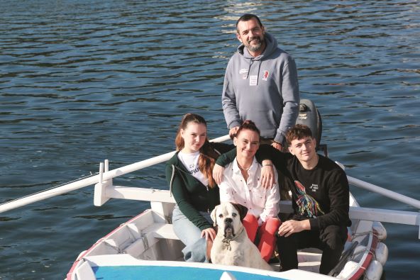 David Skoko s obitelji