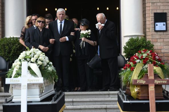 Posljednji ispraćaj djece Olgice Spevec