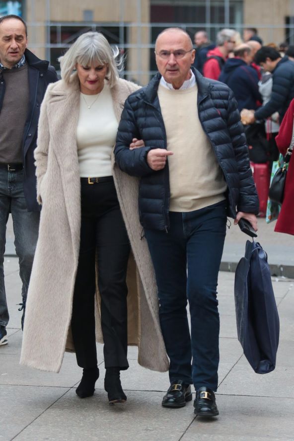 Gordan Grlić Radman sa suprugom Marijanom