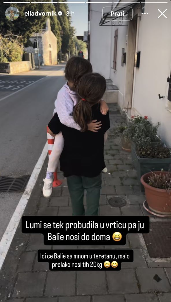 Ella Dvornik objavila snimku svojih kćeri