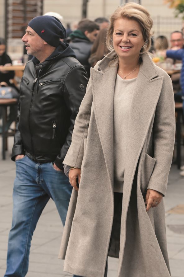 Mirjana Hrga sa suprugom Stašom Stefanovićem