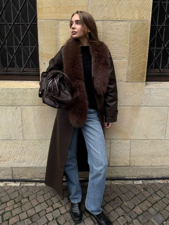 Šal krzno modni trendovi