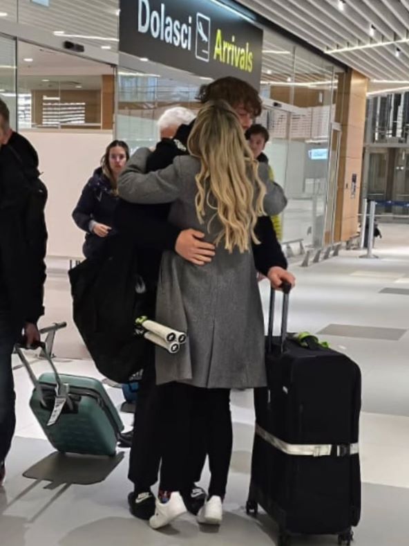 Blanka Mateša sa sinom Rokom