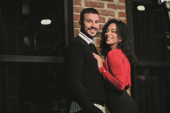 Vilibald Vuco s djevojkom Meriam Benmiloud