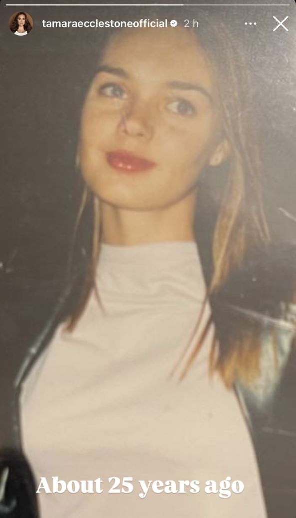 Tamara Ecclestone u mladosti