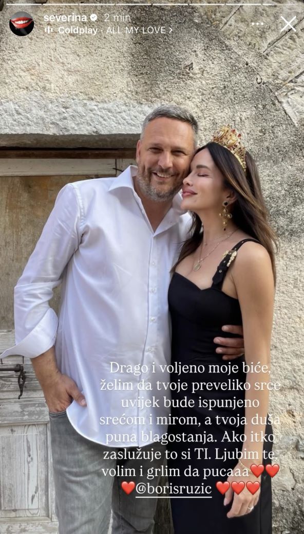 Severina čestitala rođendan Borisu Ružiću