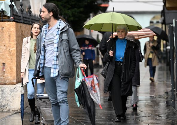 Jadranka Kosor sa sinom i snahom na špici