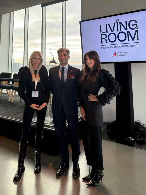 Dina Dragija g. Olivier Wender potpredsjednik i glavni izvršni direktor Zaklade princa Alberta II. od Monaka i Kristina Burja