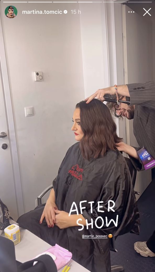 Martina Tomčić se ošišala nakon finala Supertalenta