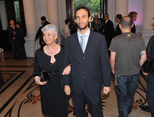 Jadranka Kosor sa sinom Lovrom