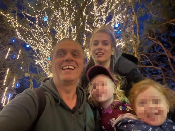 Miraj Grbić i Marija Omaljev-Grbić s djecom