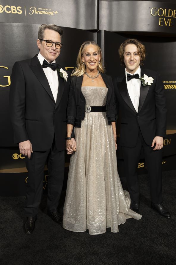 Matthew Broderick i Sarah Jessica Parker sa sinom Jamesom