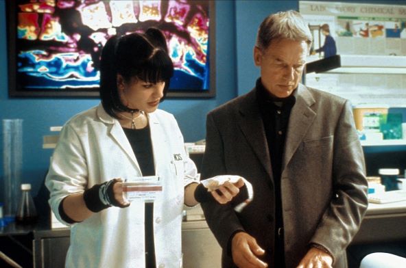 Pauley Perrette i Mark Harmon