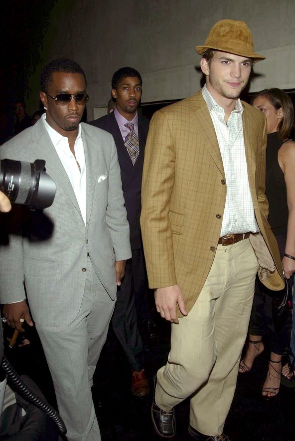 Sean Diddy Combs i Ashton Kutcher