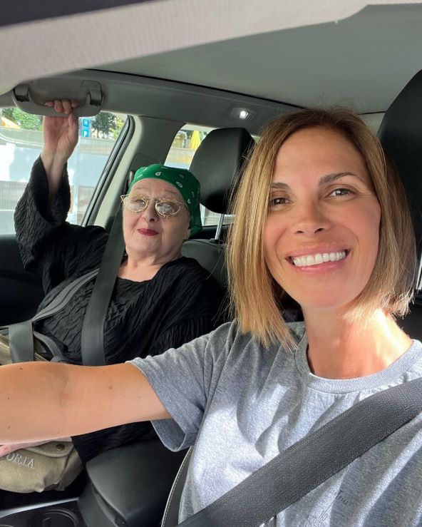 Bojana Gregorić Vejzović s mamom