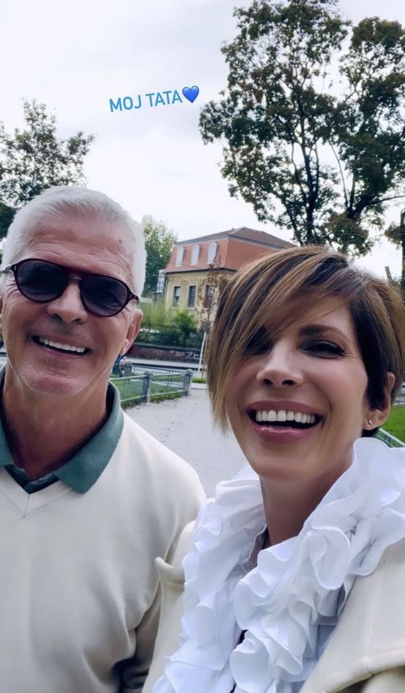 Bojana Gregorić Vejzović s ocem