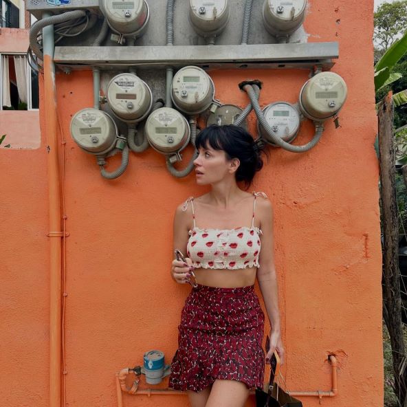 Lily Allen top Prada