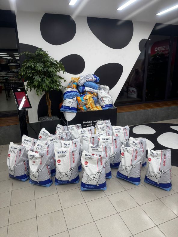 donacija hrane životinjama