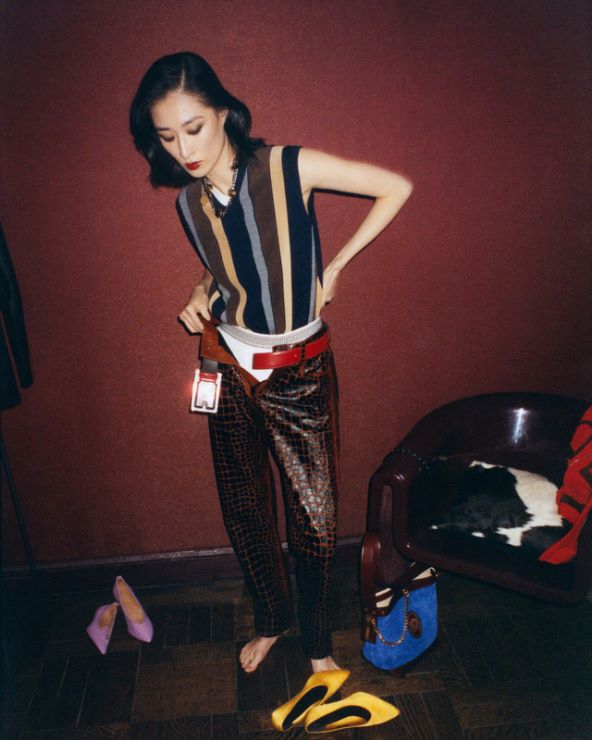 Versace SS26 Dario Vitale Frank Le Bon