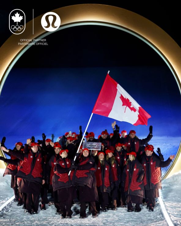 Olimpijske igre 2026 Kanada uniforme Lululemon