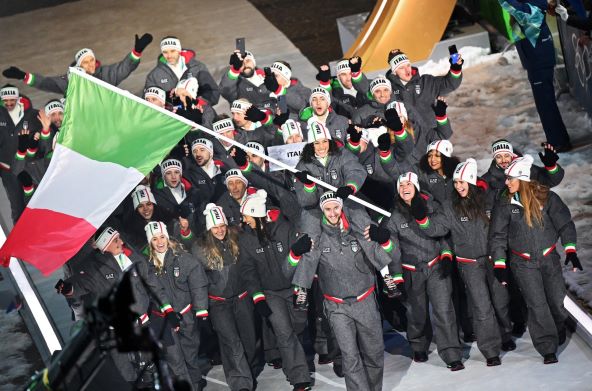 Olimpijske igre 2026 uniforme Italia Armani