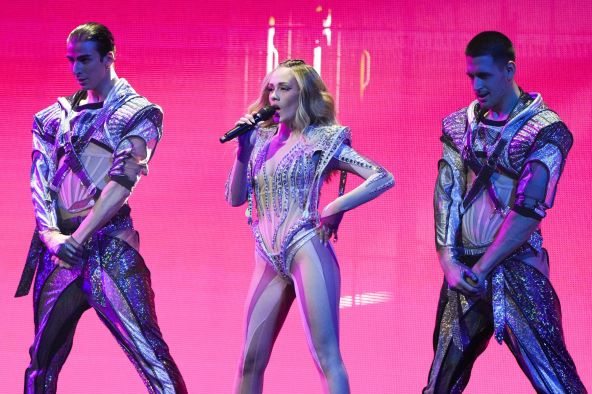 Albina Grčić na Eurosongu 2021.