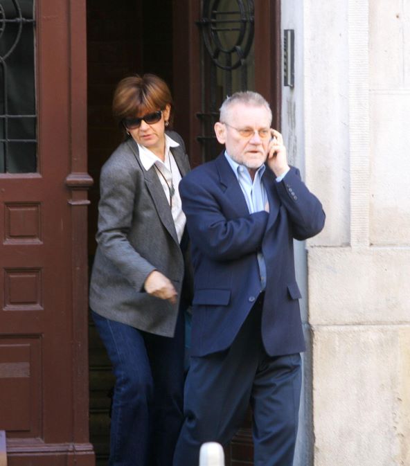 Ivica Račan i Dijana Pleština